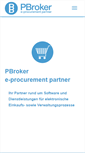 Mobile Screenshot of pbroker.ch